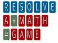 Igra RESOLVE a math game