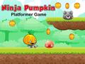 Igra Ninja Pumpkin Platformer Game