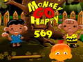 Igra Monkey Go Happy Stage 569
