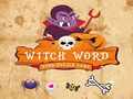 Igra Witch Word Halloween Puzzel Game