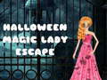 Igra Halloween Magic Lady Escape