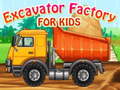 Igra Excavator Factory For Kids