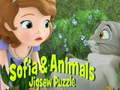 Igra Sofia And Animals Jigsaw Puzzle