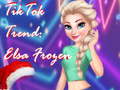 Igra TikTok Trend: Elsa Frozen