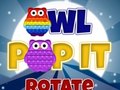 Igra Owl Pop It Rotate