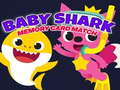 Igra Baby Shark Memory Card Match
