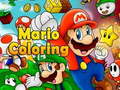 Igra Mario Coloring