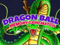 Igra Dragon Ball memory card match