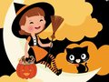 Igra Little Witch Puzzle