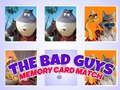 Igra The Bad Guys Memory Card Match