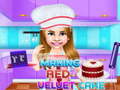Igra Making Red Velvet Cake