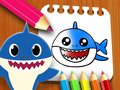 Igra Baby Shark Coloring Book