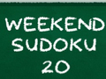 Igra Weekend Sudoku 20