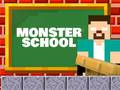 Igra Monster School: Roller Coaster & Parkour