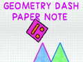 Igra Geometry Dash Paper Note