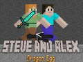 Igra Steve and Alex Dragon Egg