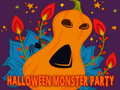 Igra Halloween Monster Party Jigsaw