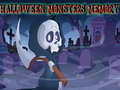Igra Halloween Monsters Memory