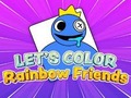 Igra Let's Color: Rainbow Friends