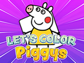 Igra Let's Color Piggys