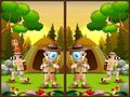 Igra Spot 5 Differences Camping