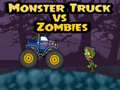 Igra Monster Truck vs Zombies