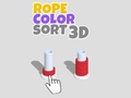 Igra Rope Color Sort 3D