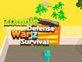Igra Zombie defense War Z Survival 