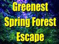 Igra Greenest Spring Forest Escape 