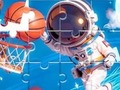 Igra Jigsaw Puzzle: Space Basketball