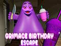 Igra Grimace Birthday Escape