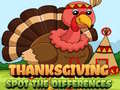Igra Thanksgiving Spot the Difference