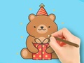 Igra Coloring Book: Gift Bear