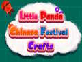 Igra Little Panda Chinese Festival Crafts