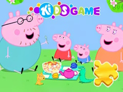 Igra Jigsaw Puzzle: Peppa Pig Family Picnic