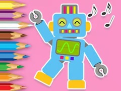 Igra Coloring Book: Robot Dancing