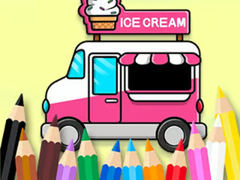 Igra Coloring Book: Ice Cream Car