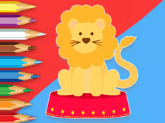 Igra Coloring Book: Circus-Lion