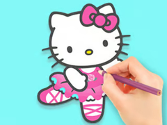 Igra Coloring Book: Hello Kitty Dancing