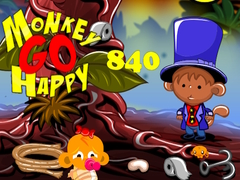 Igra Monkey Go Happy Stage 840