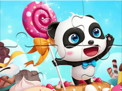 Igra Jigsaw Puzzle: Panda Candy World