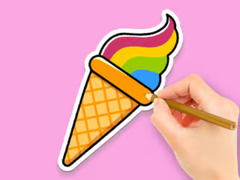 Igra Coloring Book: Rainbow Ice Cream