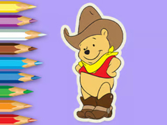 Igra Coloring Book: Cowboy Winnie