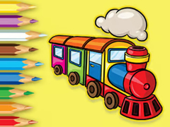 Igra Coloring Book: Running Train
