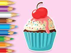 Igra Coloring Book: Apple Cupcake