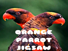 Igra Orange Parrot Jigsaw