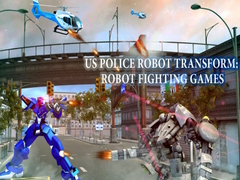 Igra US Police Robot Transform: Robot  fighting games