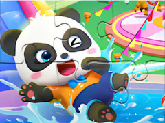 Igra Jigsaw Puzzle: Baby Panda Water Park