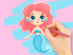 Igra Coloring Book: Enjoying Mermaid