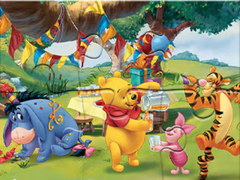 Igra Jigsaw Puzzle: Winnie The Pooh Party